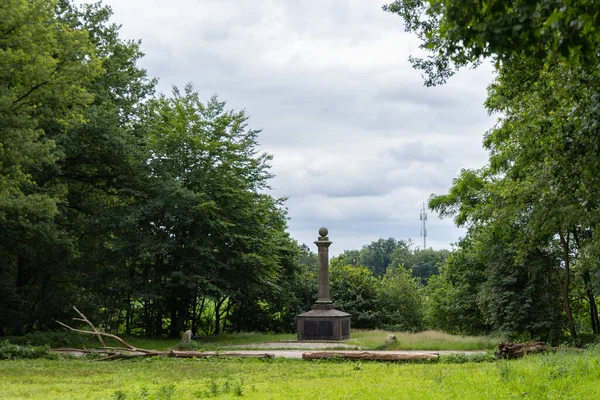 Amerongen Nizozemsko Července 2022 Sloup Lady Athlone Lese Amerongse Berg — Stock fotografie