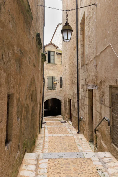 Schilderachtige Straat Perigueux Dordogne Het Zuidwesten Van Frankrijk — Stockfoto