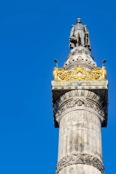 Brussels Belgium March 2022 Street View Congress Column Downtown Brussels —  Fotos de Stock