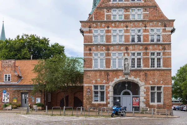 Lubeck Germany July 2022 Cityscape Ancient Building Lubeck Schleswig Holstein —  Fotos de Stock