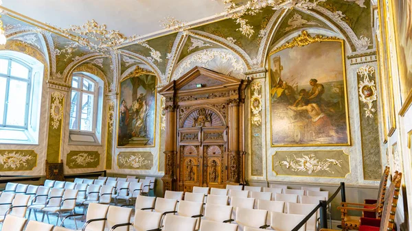 Lubeck Germany July 2022 Beautiful Renaissance Interior City Hall Lubeck — Foto Stock