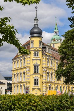Oldenburg, Germany - July 28, 2022: Castle Oldenburg in the centre of Oldenburg in Lower Saxony in Germany Europe