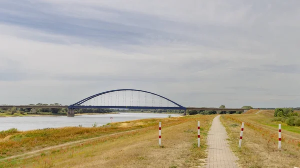 Elbe Bridge Domitz Former Inner German Border Cold War Germany — Zdjęcie stockowe