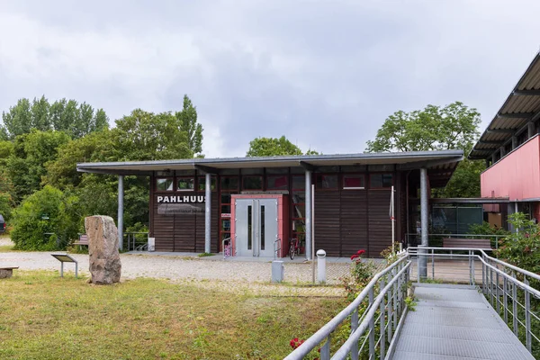 Zarrentin Schaalsee Germany August 2022 Information Centre Paalhuus Biosphere Nature — стоковое фото