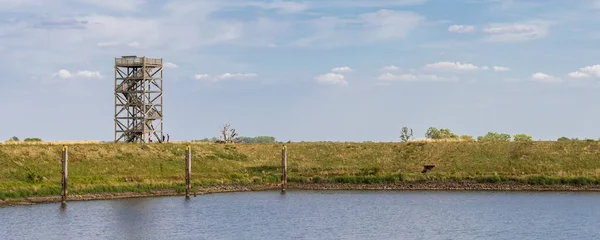 Watch Tower Elbe Valley Green Belt Former Inner German Border — Stock Photo, Image