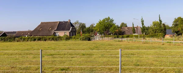 Traditional Farm Holm Niebert Municipality Westerkwartier Groningen Province Netherlands — стокове фото