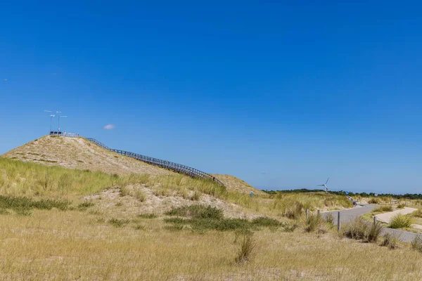 Petten Netherlands August 2022 Panoramic Dune Petten Dutch Coast North — 스톡 사진