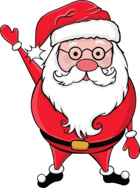 Mutlu yıllar 2022. Mutlu Noeller Noel Baba. Eski kartpostal. Vektör illüstrasyonu