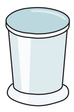 Naneli Julep kokteyli klasik metalik bardak. El çizimi karikatür stili renkli vektör çizimi. Parti kartı, davetiyeler, posterler, bar menüsü veya alkol tarifi için