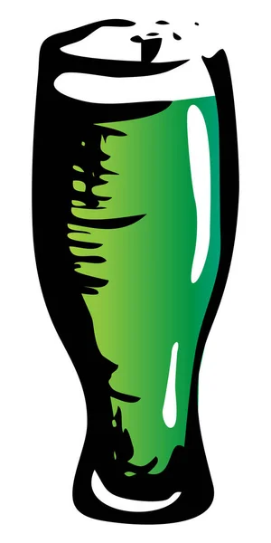 Пивний Келих Ipa Графічна Ілюстрація Стилі Чорнила Oktoberfest Saint Patrick — стоковий вектор