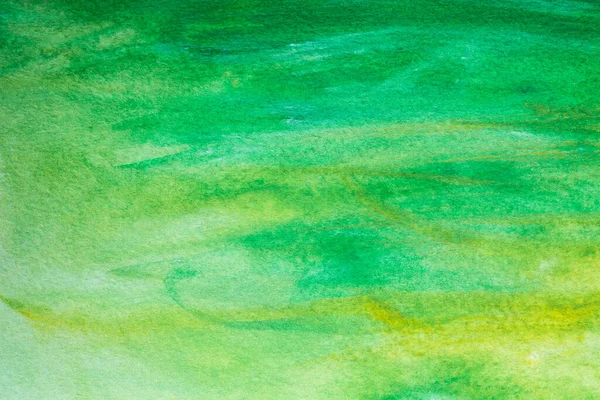 Varm sommar gräs greeb handmålade texturerad akvarell bakgrund. — Stockfoto