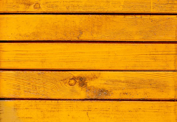Old Yellow Wooden Plank Board Wall Background House Reparation Housework — стоковое фото