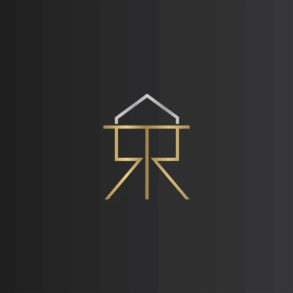Αρχικό Λογότυπο Αλφαβήτου Και — Διανυσματικό Αρχείο