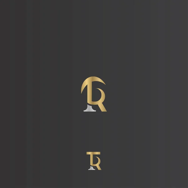 Alphabet Initials Logo — стоковый вектор