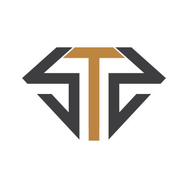 ilk harf ts logo veya st logo tasarımı
