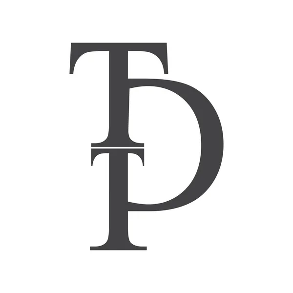 Lettre Logo Logo Design — Image vectorielle