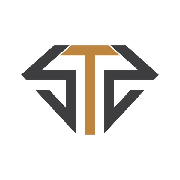Lettre Initiale Logo Logo Design — Image vectorielle