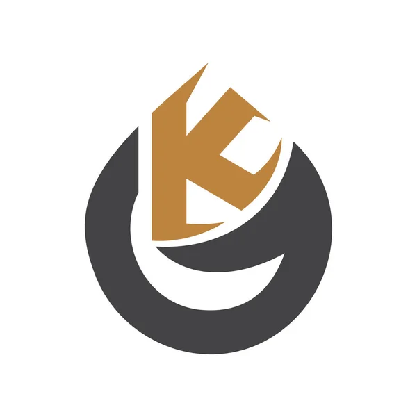 Алфавит Инициалы Логотип — стоковый вектор
