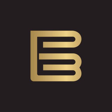 bp veya pb logosu ve simge tasarımı