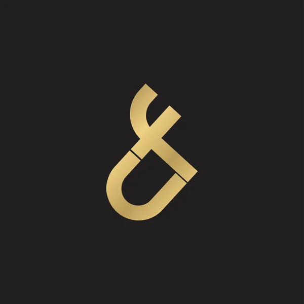 Alfabeto Inicial Logo — Archivo Imágenes Vectoriales