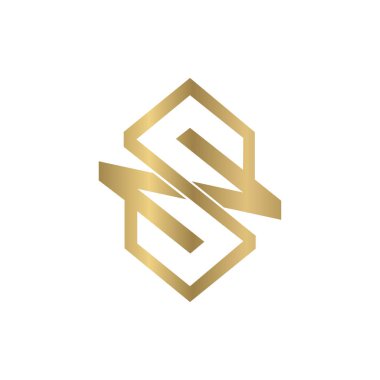 Alfabe Baş harfleri SZ, ZS, Z ve S logosu