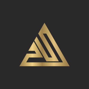 Alfabe Baş harfleri SZ, ZS, Z ve S logosu