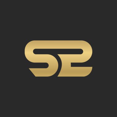 Alfabe Baş harfleri SZ, ZS, Z ve S logosu