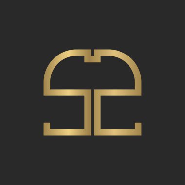 Alfabe Baş harfleri SZ, ZS, Z ve S logosu