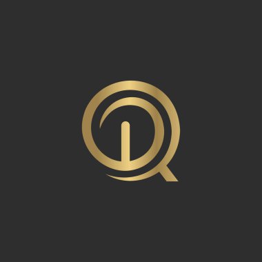 Alfabe Baş Logosu QW, WQ, W ve Q