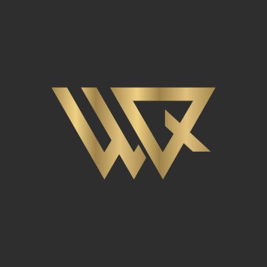 Alfabe Baş Logosu QW, WQ, W ve Q