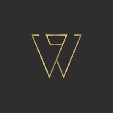 Alfabe Baş Logosu QW, WQ, W ve Q