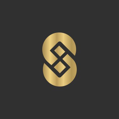 Alphabet Initials logo XS, SX, X and S