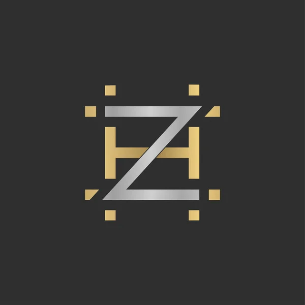 Логотип Alphabet Initials — стоковый вектор