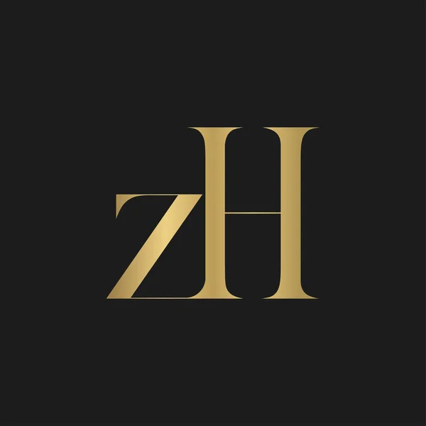 Alfabe Baş Harfleri Logosu — Stok Vektör