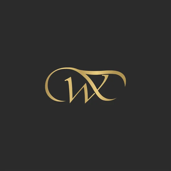 Алфавитные Инициалы Логотип — стоковый вектор