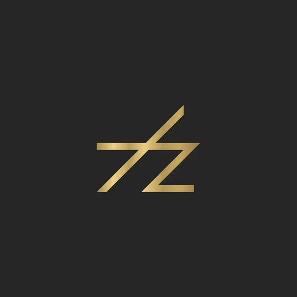 Γραμμάτια Αλφαβητικά Αρχικά Λογότυπο Μονογράμματος Και — Διανυσματικό Αρχείο