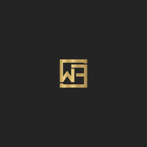 Projeto Inicial Abstrato Logotipo Alfabeto Letra Monograma —  Vetores de Stock