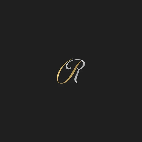 Аннотация Начальный Дизайн Логотипа Алфавита — стоковый вектор