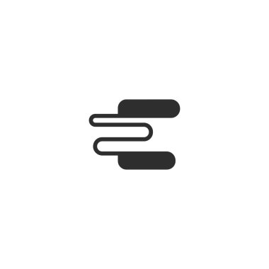 Alfabe Baş harfleri EZ, ZE, E ve Z logosu