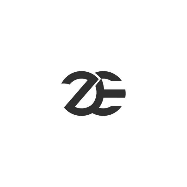 Abstract Initial Monogram Letter Alphabet Logo Design — стоковый вектор
