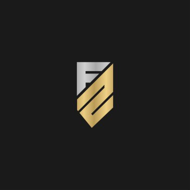Alfabe harfleri Baş harfleri: Monogram logosu FZ, ZF, F ve Z