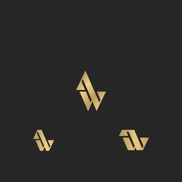 Abstract Initial Monogram Letter Alphabet Logo Design — 图库矢量图片