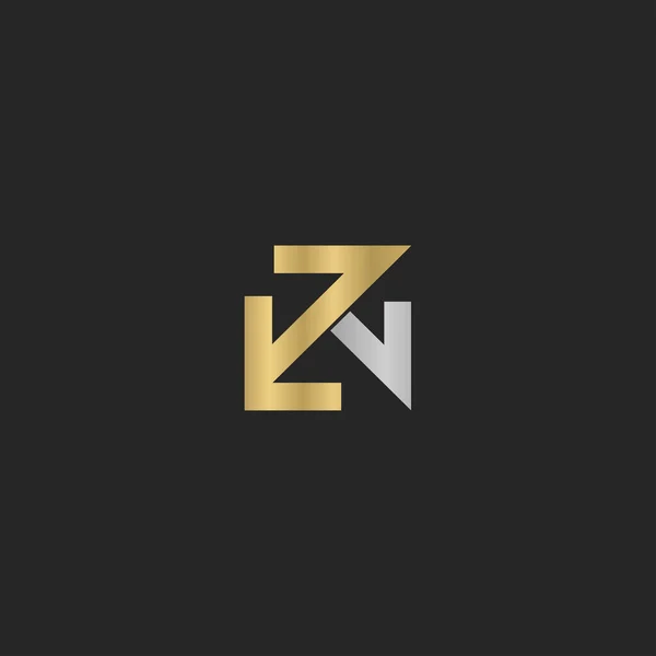 Абстрактный Дизайн Логотипа Букв — стоковый вектор