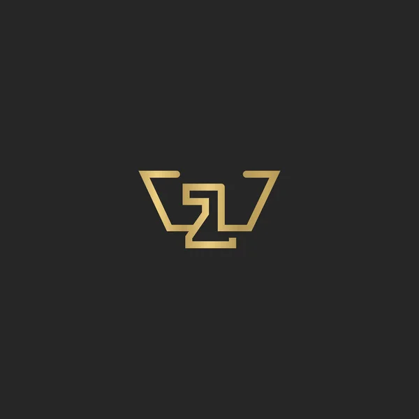 Абстрактный Дизайн Логотипа Букв — стоковый вектор