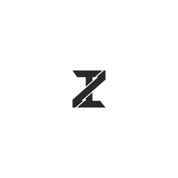 Абстрактний Дизайн Логотипу Початкової Монограми Літери — стоковий вектор