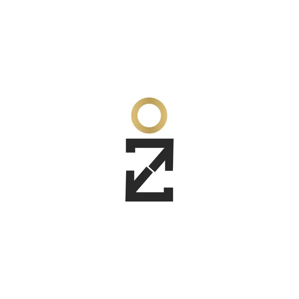 Alphabet Letters Initials Monogram Logo — Stock Vector