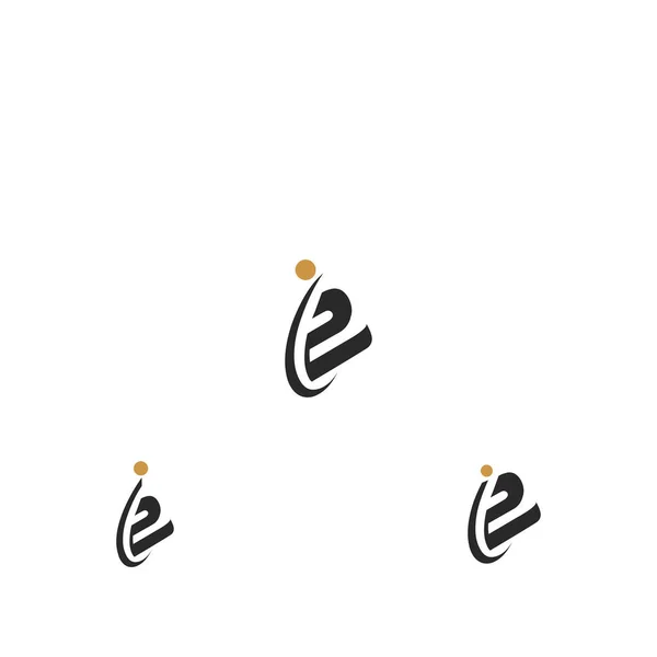 Alfabet Letters Initialen Monogram Logo — Stockvector