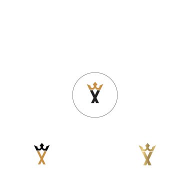 XW, WX, X ve W Soyut ilk monogram harf logosu tasarımı