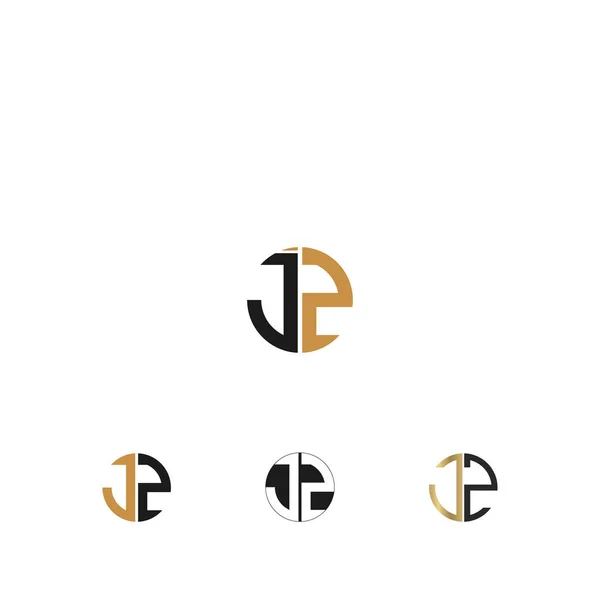 Alphabet Letters Initials Monogram Logo — Stockvektor
