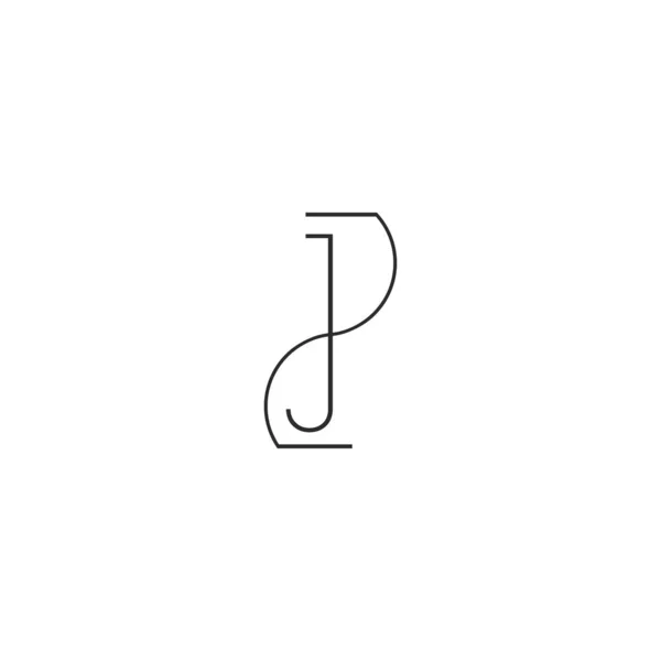 Alphabet Letters Initials Monogram Logo — Διανυσματικό Αρχείο